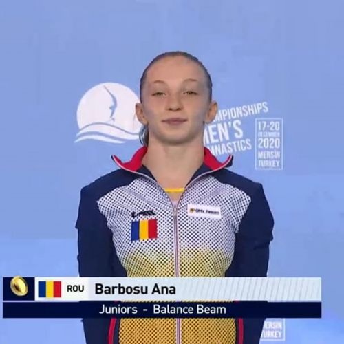 Ana Bărbosu, noua speranță a gimnasticii românești