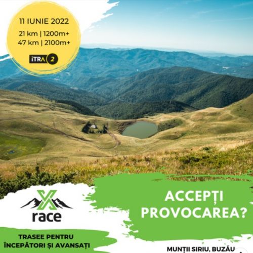 Xrace 2022. Prima cursă de alergare în zona montană a Buzăului vă propune o experiență deosebită