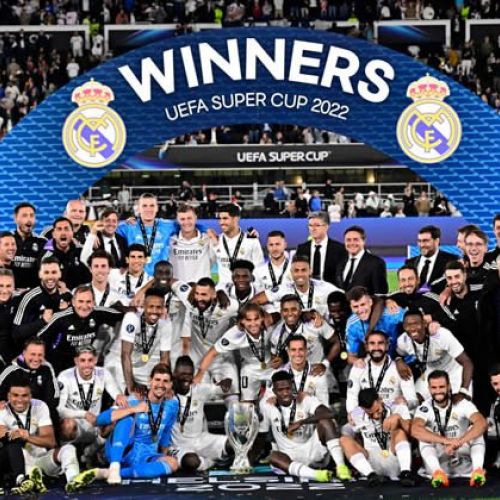 Real Madrid a câștigat Supercupa Europei