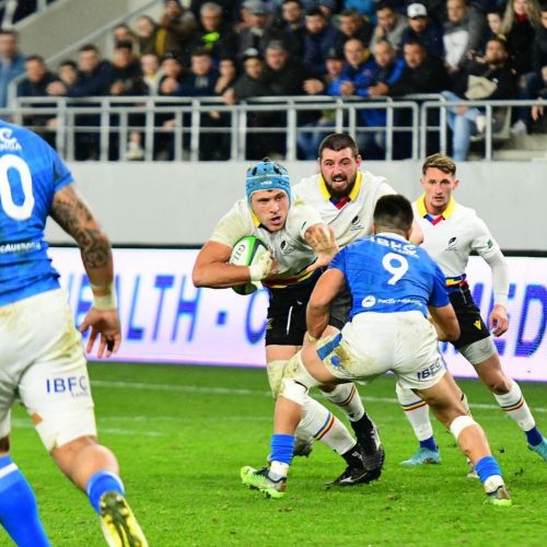 Naționala de rugby a României, învinsă categoric de Samoa
