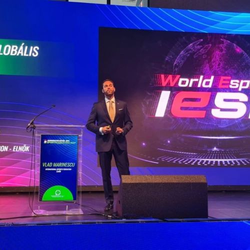 Vlad Marinescu vrea un nou mandat de președinte al Federației Internaționale de eSports