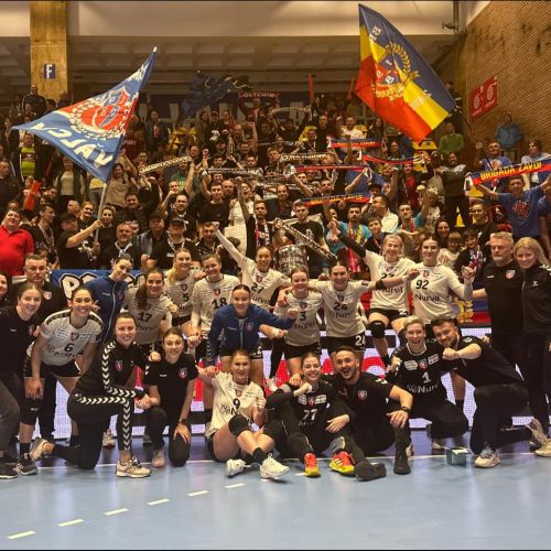 SCM Râmnicu Vâlcea, la un pas de careul de aşi al European League, după victoria cu Nykobing